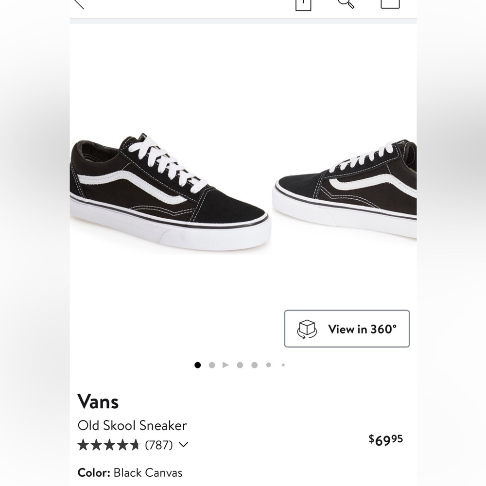 COPY - VANS barely worn!